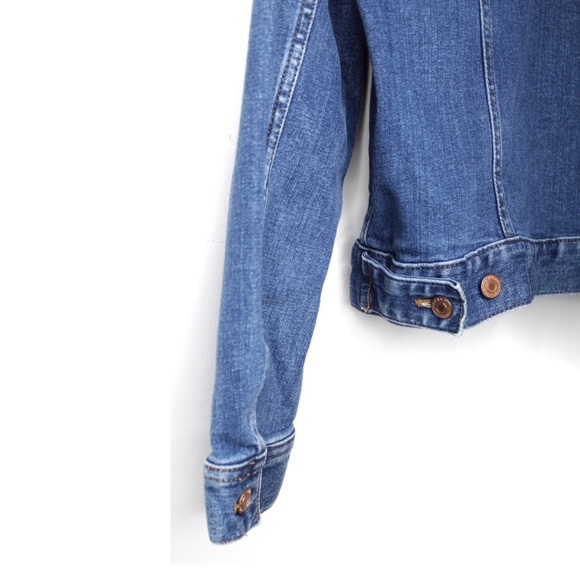 J.Crew Mercantile Jean Denim Jacket Small Preowned - Picture 6 of 8